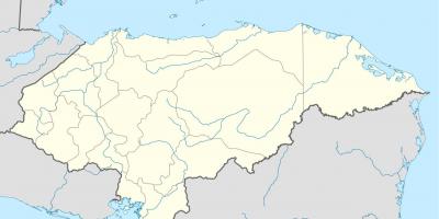 Kaart näitab Honduras